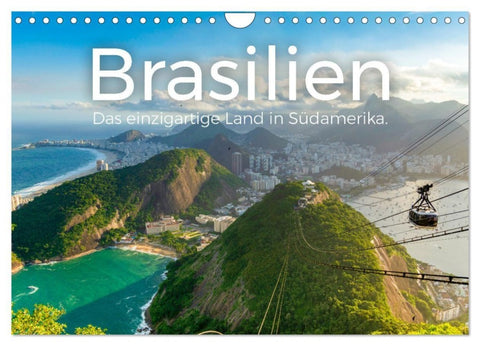 Brasilien - Das einzigartige Land in Südamerika. (Wandkalender 2027 DIN A4 quer), CALVENDO Monatskalender