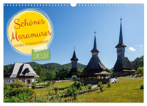 Schönes Maramures (Wandkalender 2027 DIN A3 quer), CALVENDO Monatskalender