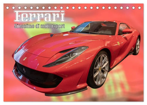 Ferrari - Synonym für Motorsport (Tischkalender 2027 DIN A5 quer), CALVENDO Monatskalender