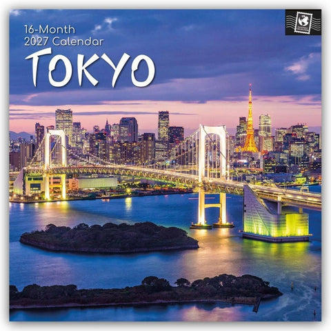 Tokyo – Tokio 2027 – 16-Monatskalender