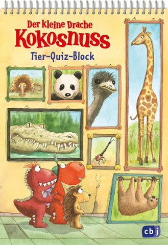 Der kleine Drache Kokosnuss - Quizblock Tiere