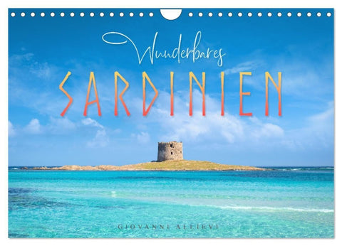 Wunderbares Sardinien (Wandkalender 2027 DIN A4 quer), CALVENDO Monatskalender