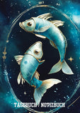 Tagebuch / Notizbuch Sternzeichen Fisch