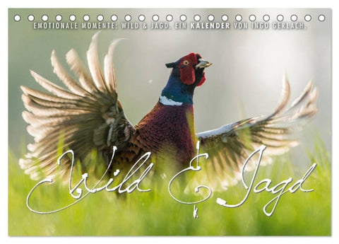 Emotionale Momente: Wild und Jagd. (Tischkalender 2027 DIN A5 quer), CALVENDO Monatskalender