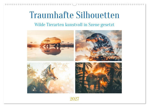Traumhafte Silhouetten (Wandkalender 2027 DIN A2 quer), CALVENDO Monatskalender