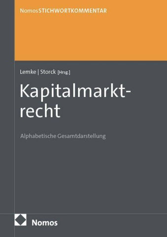 StichwortKommentar Kapitalmarktrecht