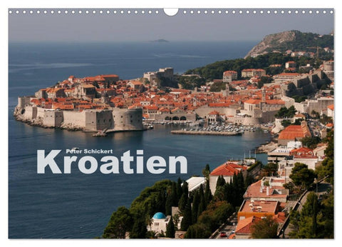 Kroatien (Wandkalender 2026 DIN A3 quer), CALVENDO Monatskalender