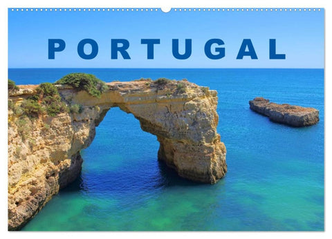 Portugal (Wandkalender 2026 DIN A2 quer), CALVENDO Monatskalender