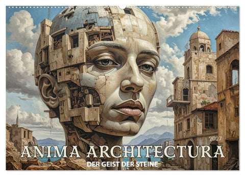 Anima Architectura, der Geist der Steine (Wandkalender 2027 DIN A2 quer), CALVENDO Monatskalender
