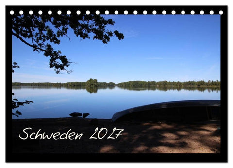 Schweden 2027 (Tischkalender 2027 DIN A5 quer), CALVENDO Monatskalender