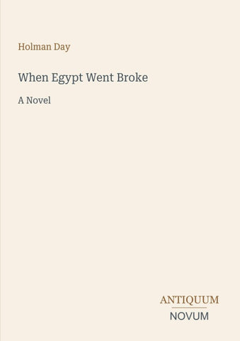 When Egypt Went Broke