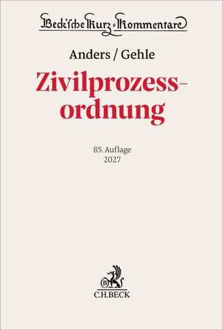 Zivilprozessordnung. ZPO