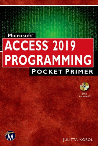 Microsoft Access 2019 Programming Pocket Primer