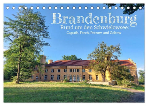 Brandenburg - Rund um den Schwielowsee (Tischkalender 2027 DIN A5 quer), CALVENDO Monatskalender