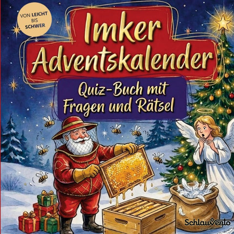Imker-Adventskalender: Quiz-Buch mit Fragen und Rätsel