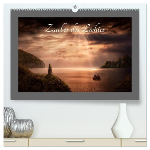 Zauber des Lichtes (hochwertiger Premium Wandkalender 2027 DIN A2 quer), Kunstdruck in Hochglanz