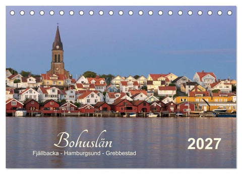 Bohuslän Fjällbacka - Hamburgsund - Grebbestad 2027 (Tischkalender 2027 DIN A5 quer), CALVENDO Monatskalender