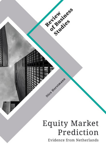 Equity Market Prediction. Evidence from Netherlands
