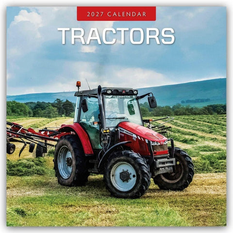 Tractors – Traktoren 2027 – 16-Monatskalender