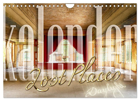 Lost Places Kalender - Daylight (Wandkalender 2027 DIN A4 quer), CALVENDO Monatskalender