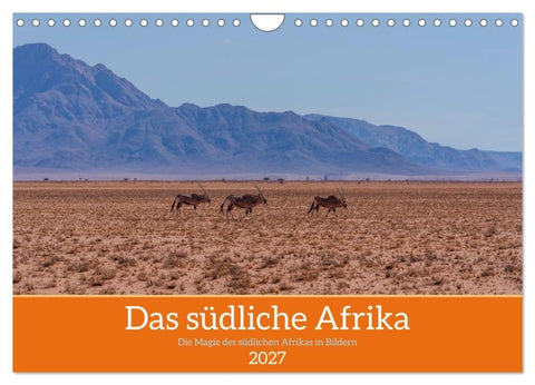 Das südliche Afrika 2027 (Wandkalender 2027 DIN A4 quer), CALVENDO Monatskalender