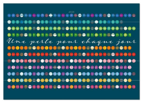 Une perle pour chaque jour (Calendrier de bureau 2026 DIN A5 vertical), CALVENDO calendrier mensuel