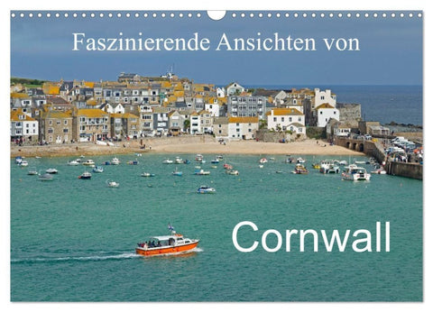 Faszinierende Ansichten von Cornwall (Wandkalender 2027 DIN A3 quer), CALVENDO Monatskalender