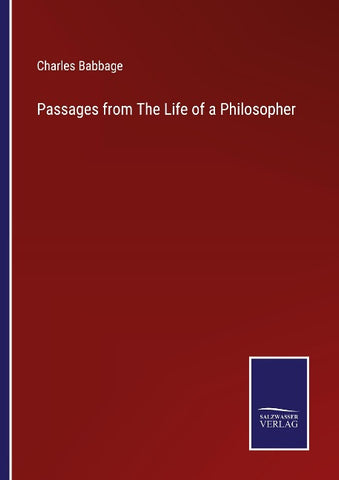 Passages from The Life of a Philosopher