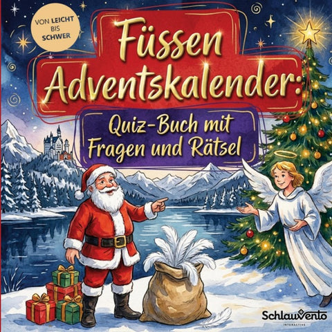 Füssen-Adventskalender: Quiz-Buch mit Fragen und Rätsel