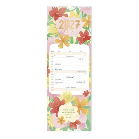 Paarplaner 2027 Floral