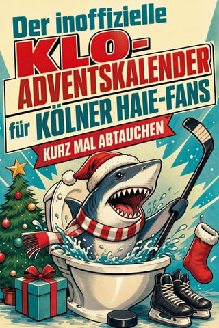 Der inoffizielle Klo-Adventskalender für Kölner Haie-Fans