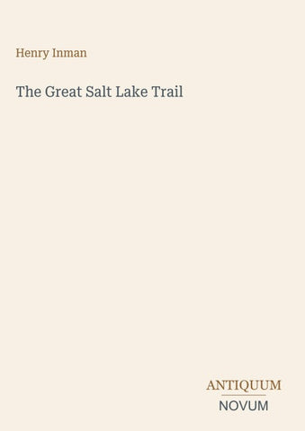 The Great Salt Lake Trail