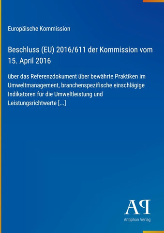 Beschluss (EU) 2016/611 der Kommission vom 15. April 2016