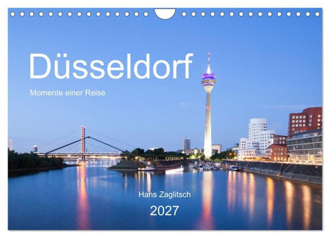 Düsseldorf - Momente einer Reise (Wandkalender 2027 DIN A4 quer), CALVENDO Monatskalender