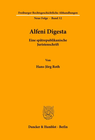 Alfeni Digesta.
