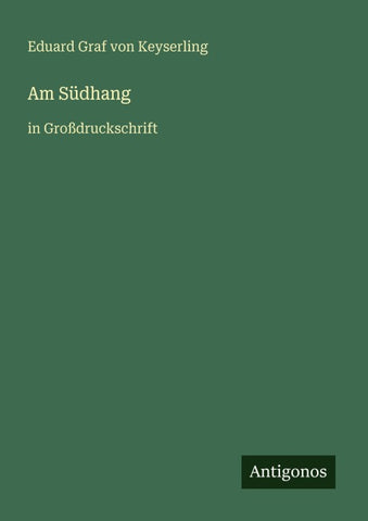 Am Südhang