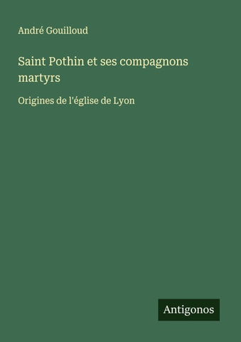Saint Pothin et ses compagnons martyrs
