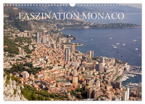 Faszination Monaco (Wandkalender 2027 DIN A3 quer), CALVENDO Monatskalender