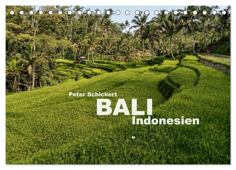 Bali - Indonesien (Tischkalender 2027 DIN A5 quer), CALVENDO Monatskalender
