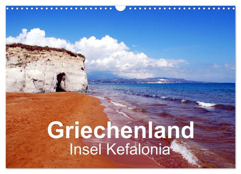 Griechenland - Insel Kefalonia (Wandkalender 2027 DIN A3 quer), CALVENDO Monatskalender
