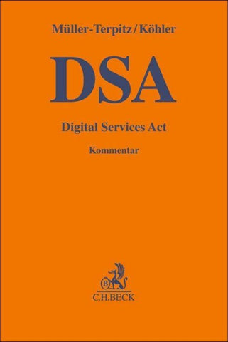 Digital Services Act. DSA