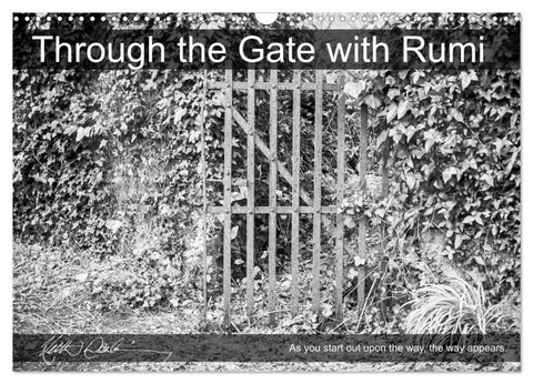 Through the Gate with Rumi (Wall Calendar 2026 DIN A3 landscape), CALVENDO 12 Month Wall Calendar