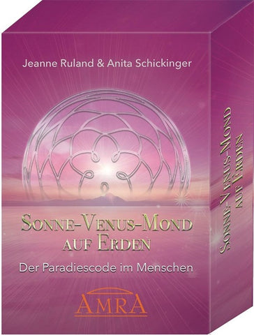 Sonne - Venus - Mond Auf Erden [Kartenset mit 55 Karten & Begleitbuch]
