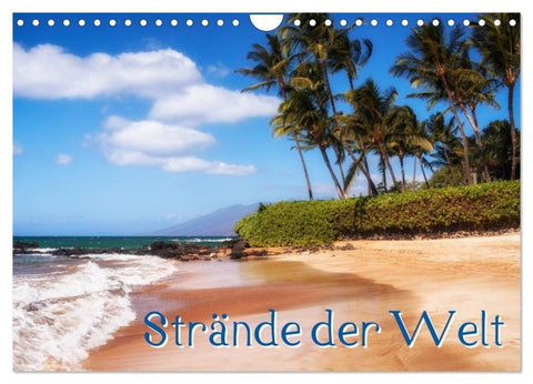 Strände der Welt (Wandkalender 2027 DIN A4 quer), CALVENDO Monatskalender