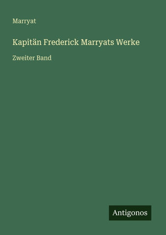 Kapitän Frederick Marryats Werke