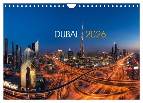 DUBAI - 2026 (Wandkalender 2026 DIN A4 quer), CALVENDO Monatskalender