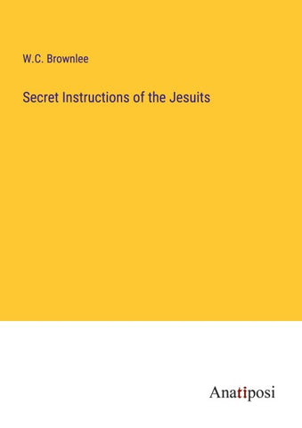 Secret Instructions of the Jesuits
