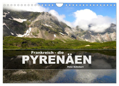Frankreich - die Pyrenäen (Wandkalender 2027 DIN A4 quer), CALVENDO Monatskalender