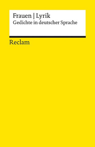 Frauen – Lyrik. Gedichte in deutscher Sprache