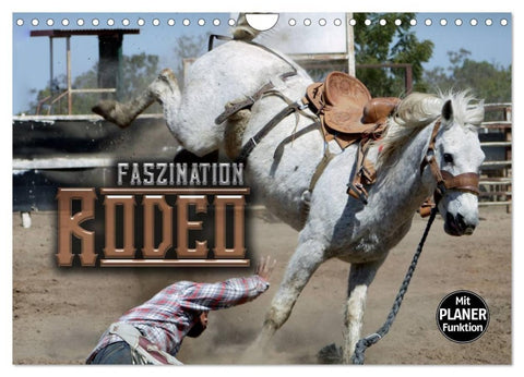 Faszination Rodeo (Wandkalender 2027 DIN A4 quer), CALVENDO Monatskalender